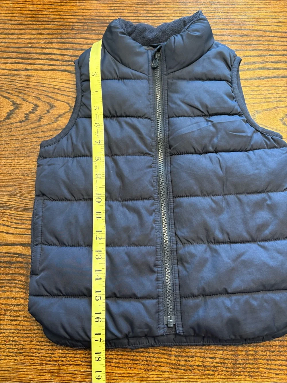 Baby Gap Cold Control Puffer Vest Size 4 Years Winter Navy Snow Cold Weather
